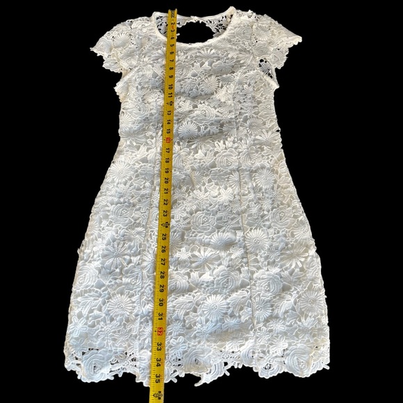 Lulus Crochet Open Back Dress Size M - Picture 6 of 7